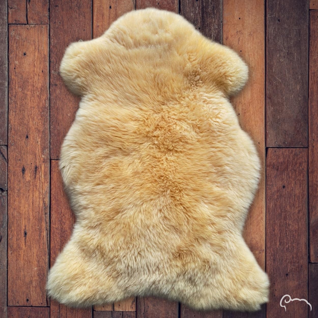Medical Sheepskin Pad for Sensitive Skin and Bed Sores | Lambskin Rug | Natural Wool | Real Fur Pelt | Warm and Super Soft | Stress and Pain Relief | Washable | Size - Large