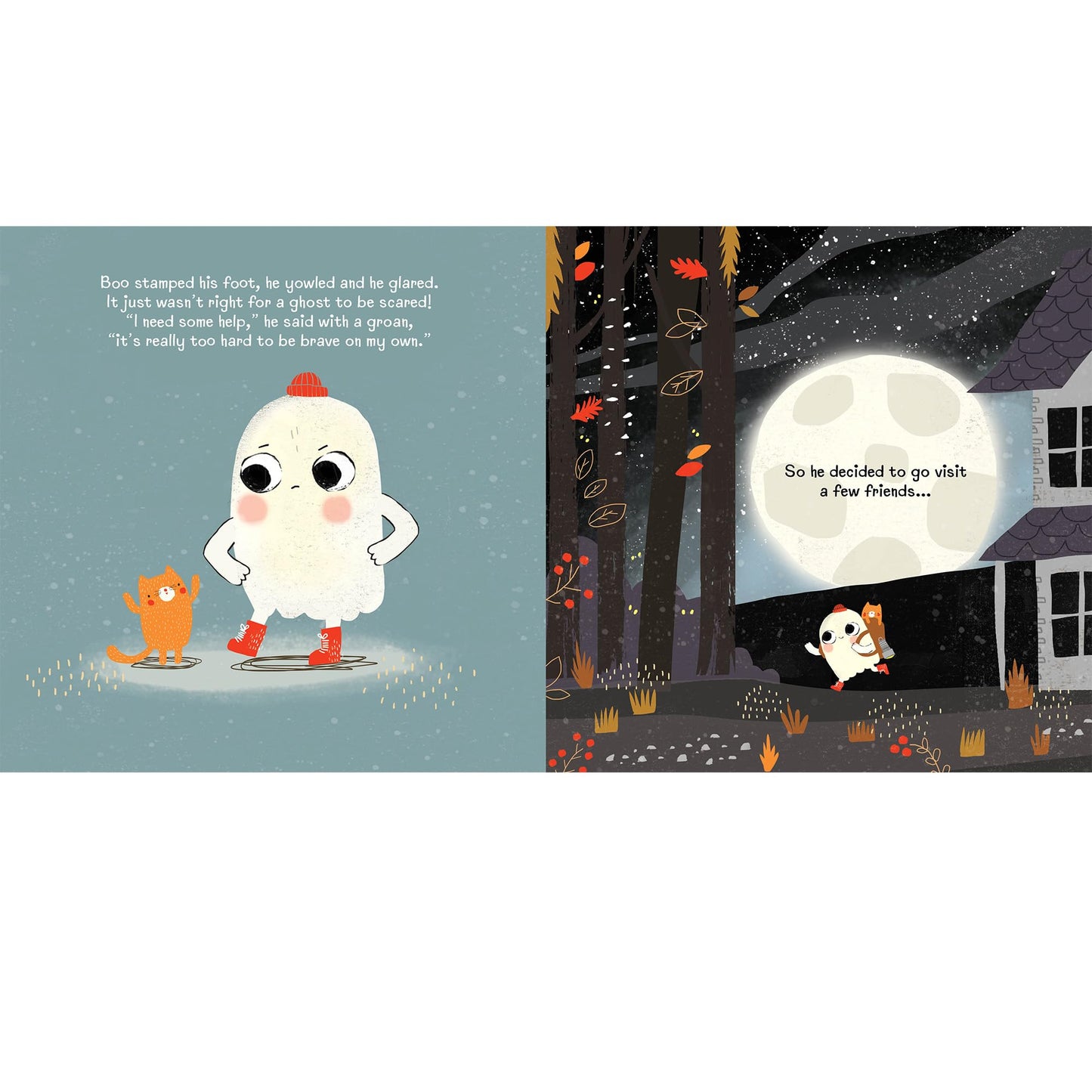 Ghost Afraid of the Dark – A Must-Have Board Book for Kids | Adorable & Heartwarming |Encouraging Bravery & Confidence Through a Fun Bedtime Story