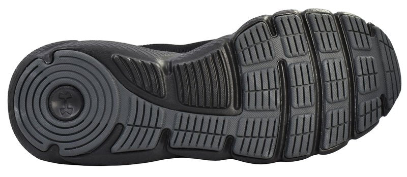 Under Armour Men's Charged Assert 9 Camo, Black/Black/Pitch Gray, 10.5 US