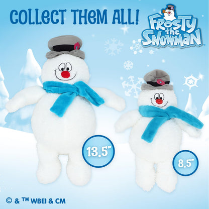 KIDS PREFERRED Frosty The Snowman Cuteeze Stuffed Animal Plush Toy for Baby and Toddler Boys and Girls - 8.5 Inches