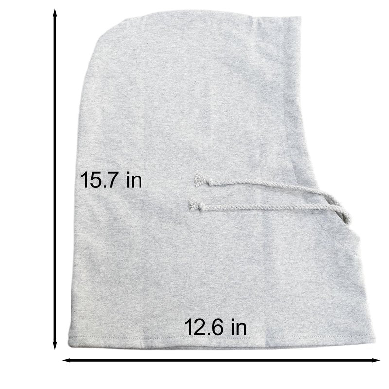 NIULAFR Faraday Protection Hat, RF Shielding Hat for WiFi Protection, Covering Neck, Head, Gray