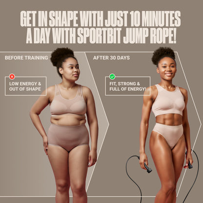 Adjustable Jump Rope for Fitness and Exercise – Skipping Rope for Cardio, Boxing, and Weight Loss – Speed Rope perfect for Men & Women