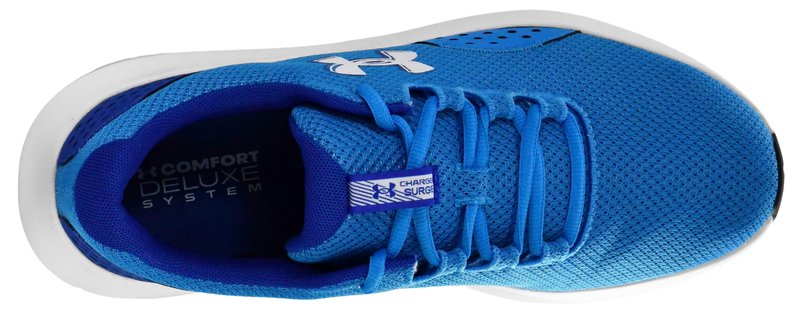 Under Armour Men's Charged Surge 4, (428) Electric Blue/Royal/White, 6.5, US