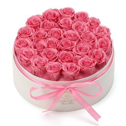 Valentines Day Flowers Roses Gifts for Her,16pcs Red Forever Preserved Roses in Heart Shape Gift Box,Valentines Day Delivery Prime Gifts-Roses Gifts for Women,Mom.