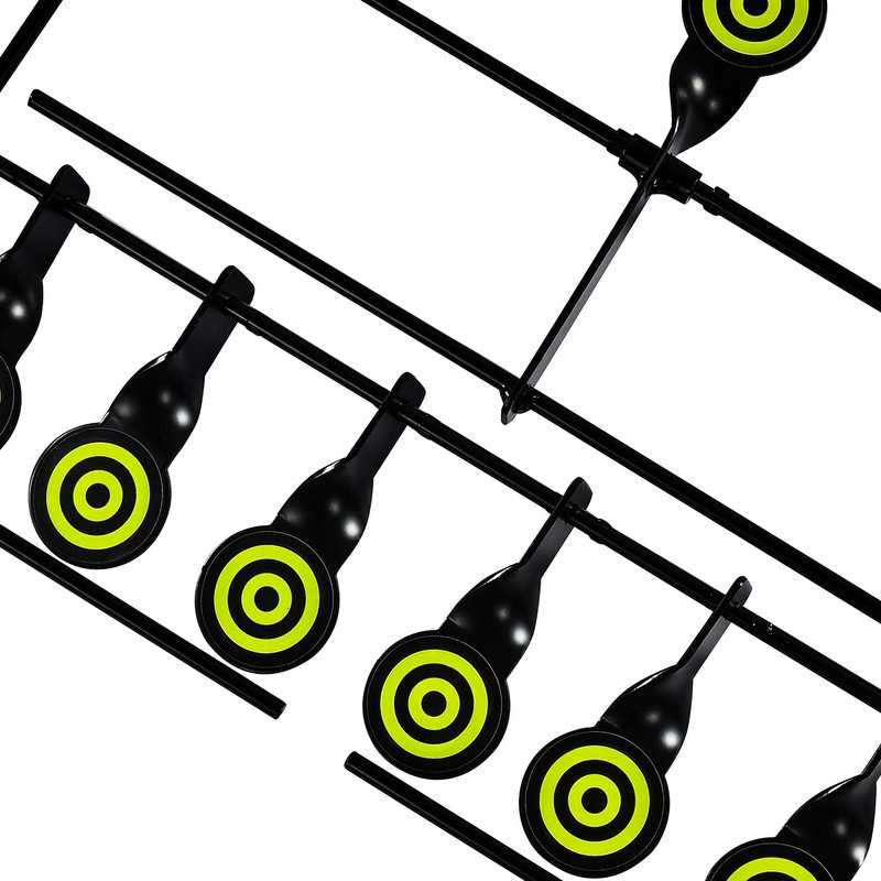 KNINE OUTDOORS 6 Targets Air Gun Pellet BB Gun Resetting Target, Rated for .22 .177 Caliber