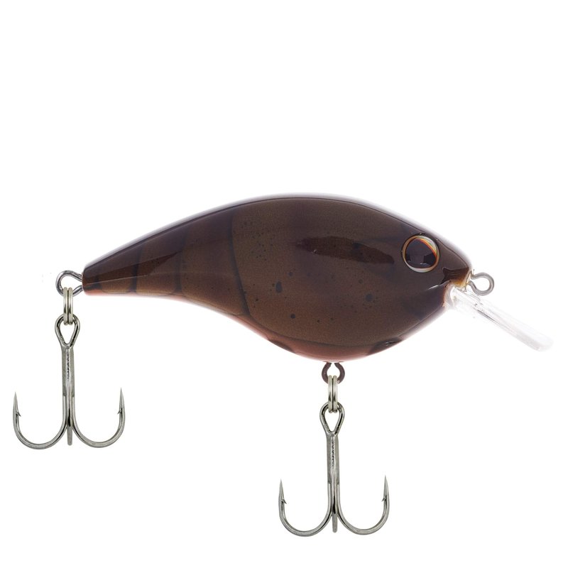 Berkley Frittside Fishing Lure, Brown Craw, 5 Biggun’ (3/7 oz), 2 4/5in 7cm Crankbaits, Classic Flat Side Profile Mimics Variety of Species and Creates Flash, Equipped with Sharp Fusion19 Hook