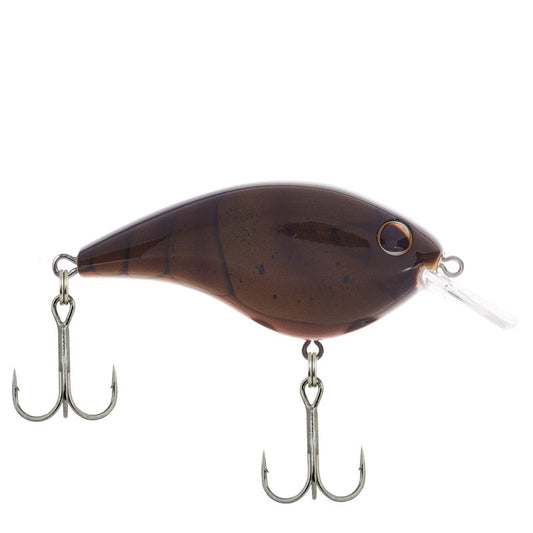 Berkley Frittside Fishing Lure, Brown Craw, 5 Biggun’ (3/7 oz), 2 4/5in 7cm Crankbaits, Classic Flat Side Profile Mimics Variety of Species and Creates Flash, Equipped with Sharp Fusion19 Hook