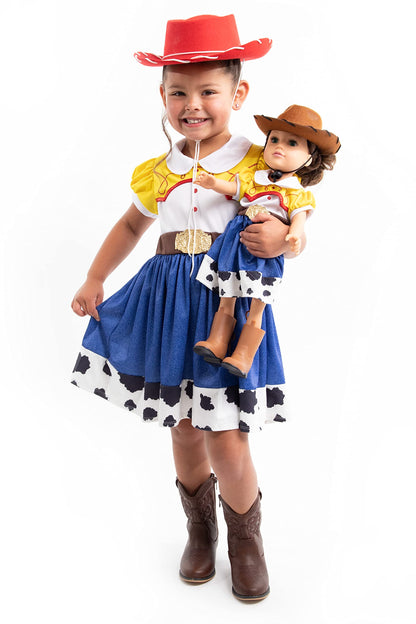 Little Adventures Costume Cowboy and Cowgirl Felt Hats (Red)