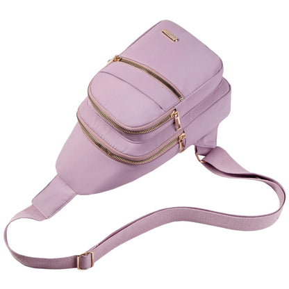 Cross Body Bag Sling Backpack Fanny Pack Small Crossbody Bags for Women Trendy - Black