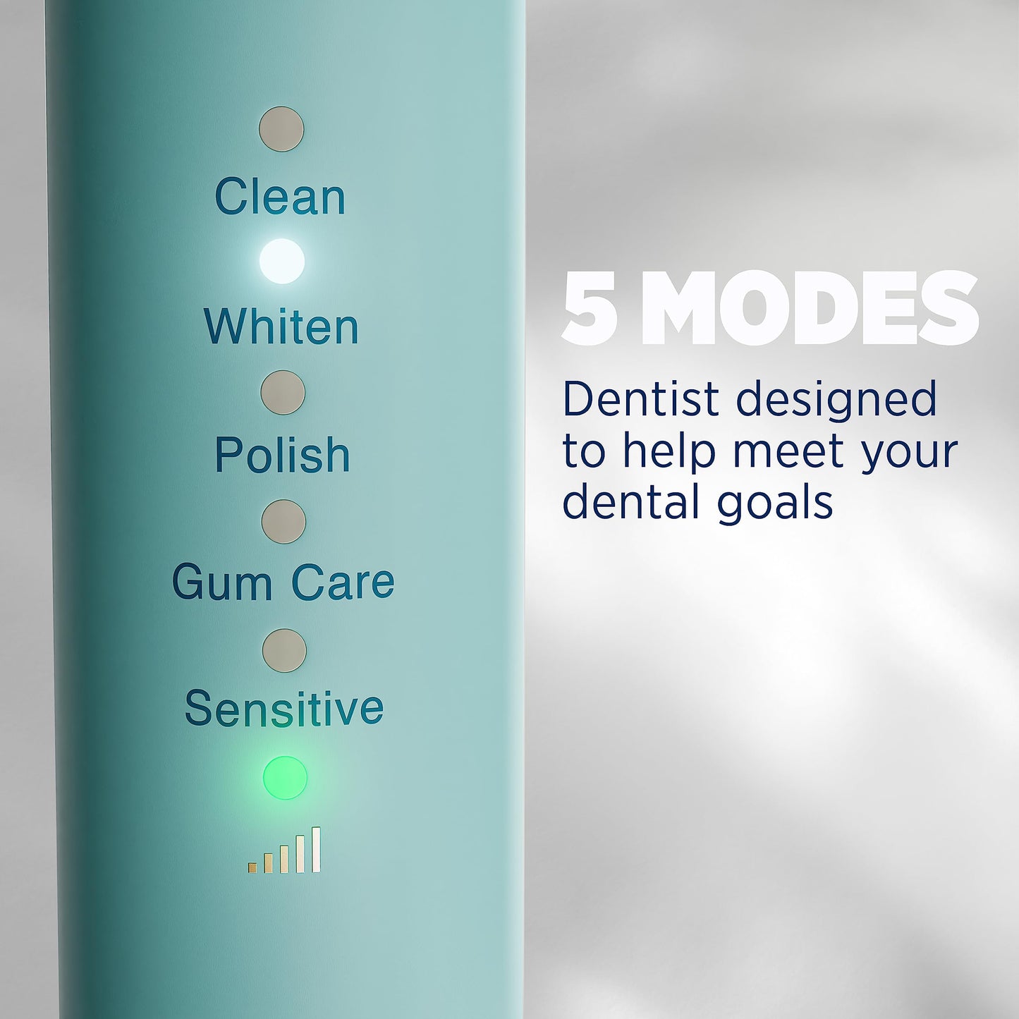 Lumineux Teeth Whitening Sonic Bamboo Electric Toothbrush for Adults - Includes 2 Soft Bristle Replaceable Bamboo Toothbrush Heads, Charging Station & USB Charge Cord - Rechargeable, Bloom Pink