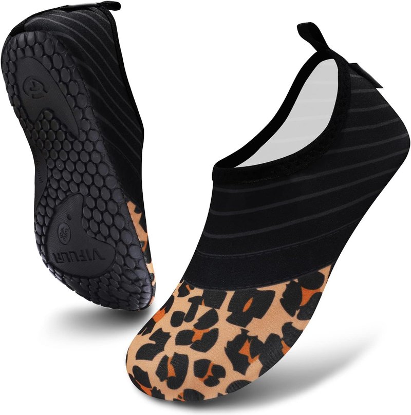 VIFUUR Water Sports Shoes - Barefoot Quick-Dry Aqua Yoga Socks | Slip-On Design for Men & Women