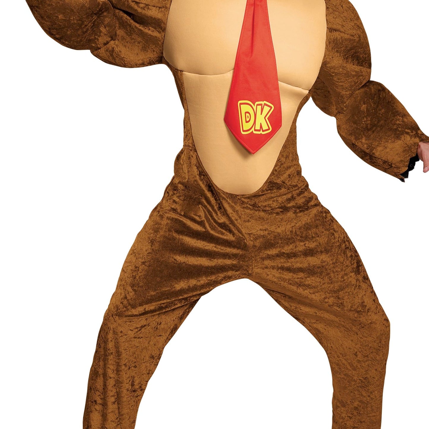 Disguise Men's Super Mario Donkey Kong Deluxe Costume, Brown, X-Large