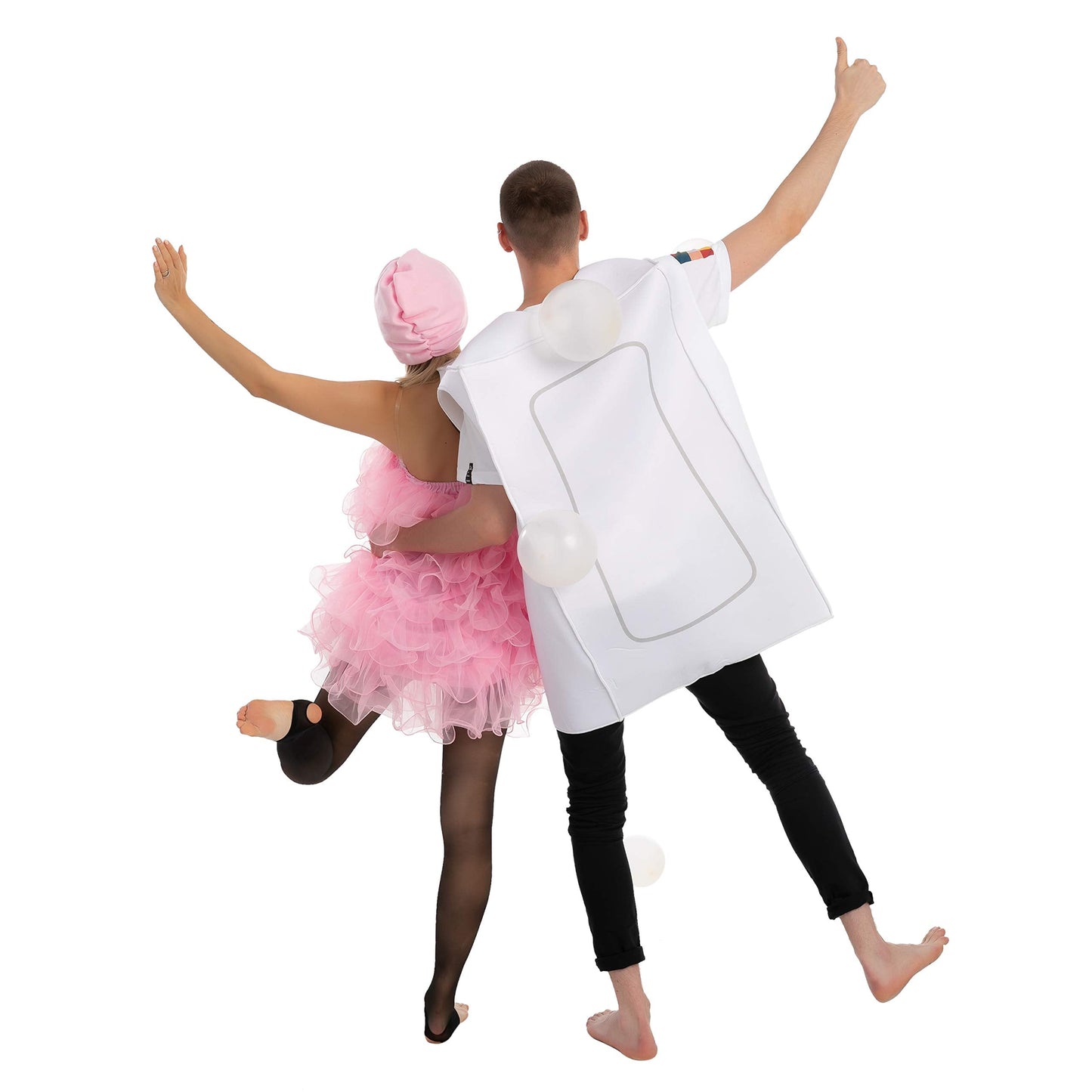 Spooktacular Creations Loofah and Soap Costume, Halloween Couples Costume for Adult for Halloween Cosplay Party