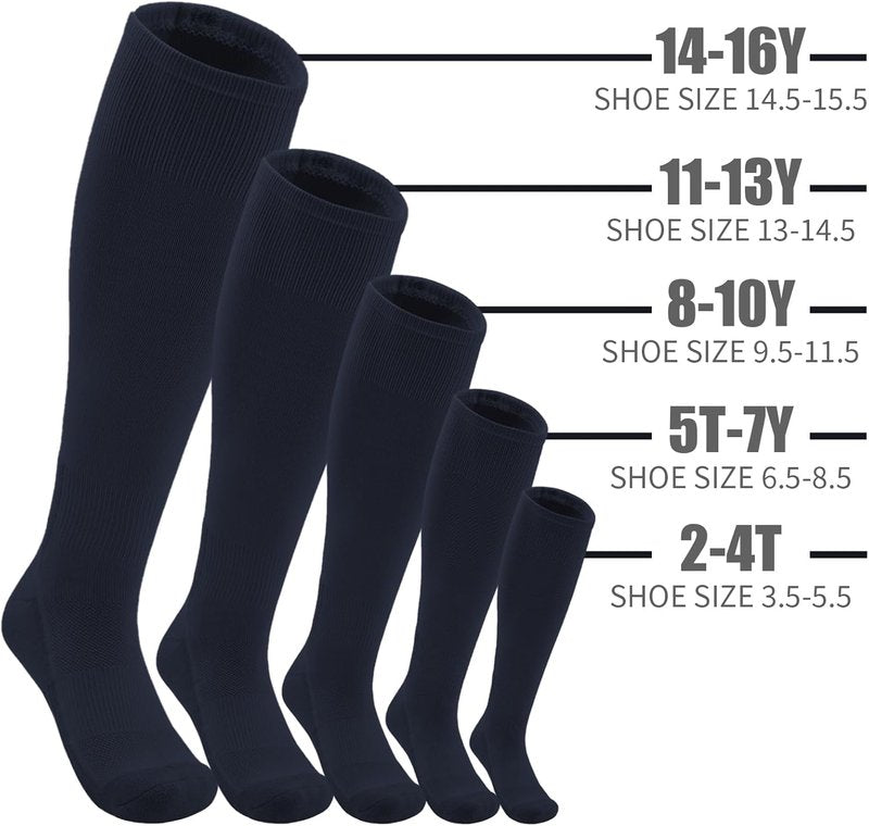 Toddler Baseball Socks & Belt Combo Set - Youth Softball Tee Ball Gear for Boys & Girls | 2T-5T