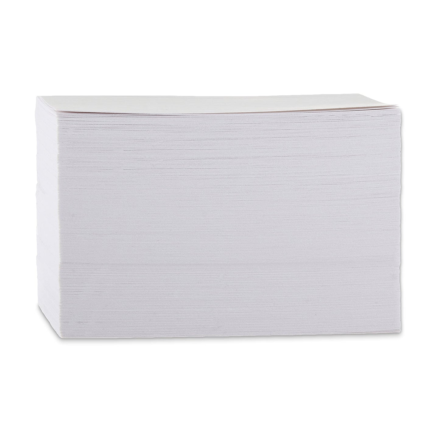 Amazon Basics Paper Flash Ruled Index Note Cards, Heavy Weight, White, 3 x 5 Inch Card, 300 Count, 100 Pack of 3
