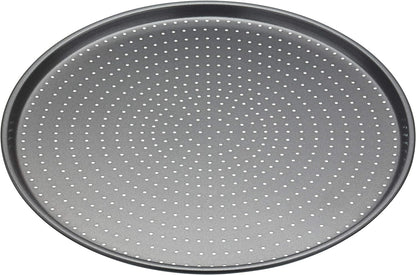 MasterClass Crusty Bake Non-Stick Pizza Crisper, 32cm, Grey