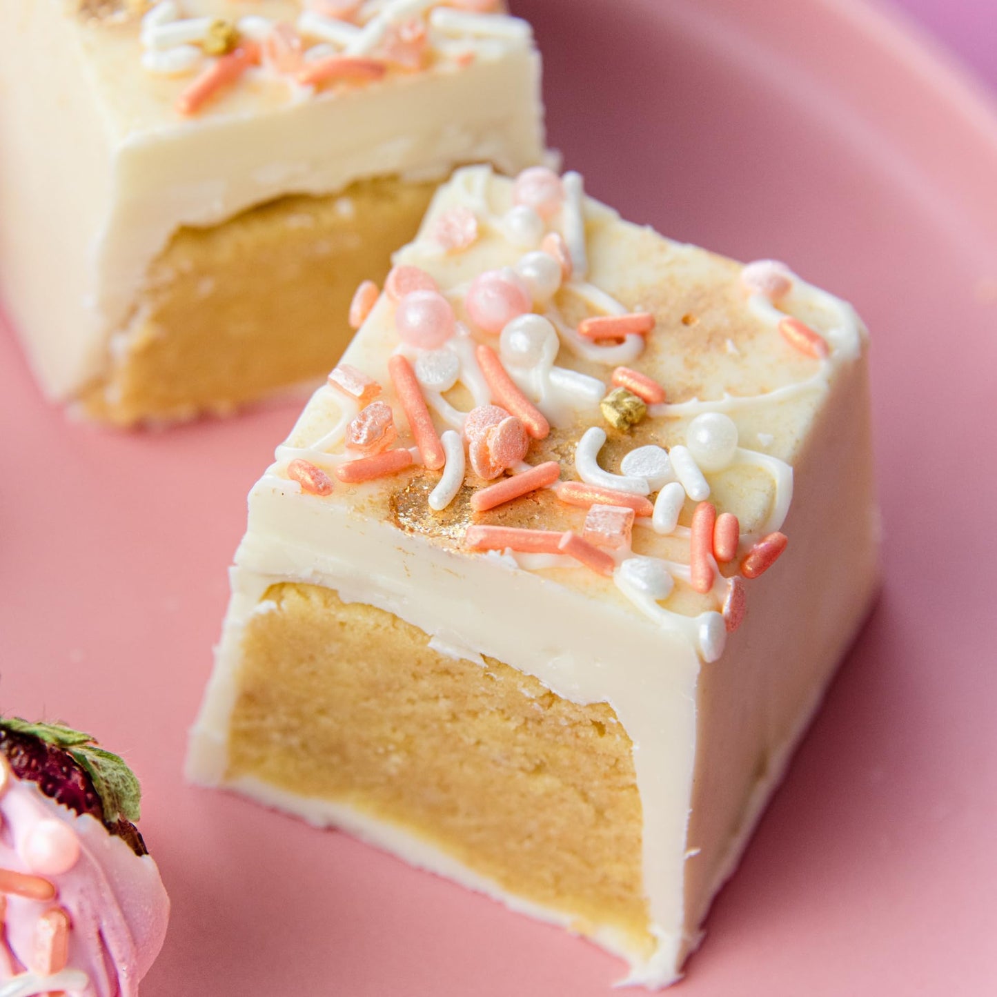 Sweets Indeed Sprinkles, Peach Rose Gold Edible Sprinkle Mix, Perfect for Cake Decorations, Baking, Ice Cream, Cookies, Cupcake Topper