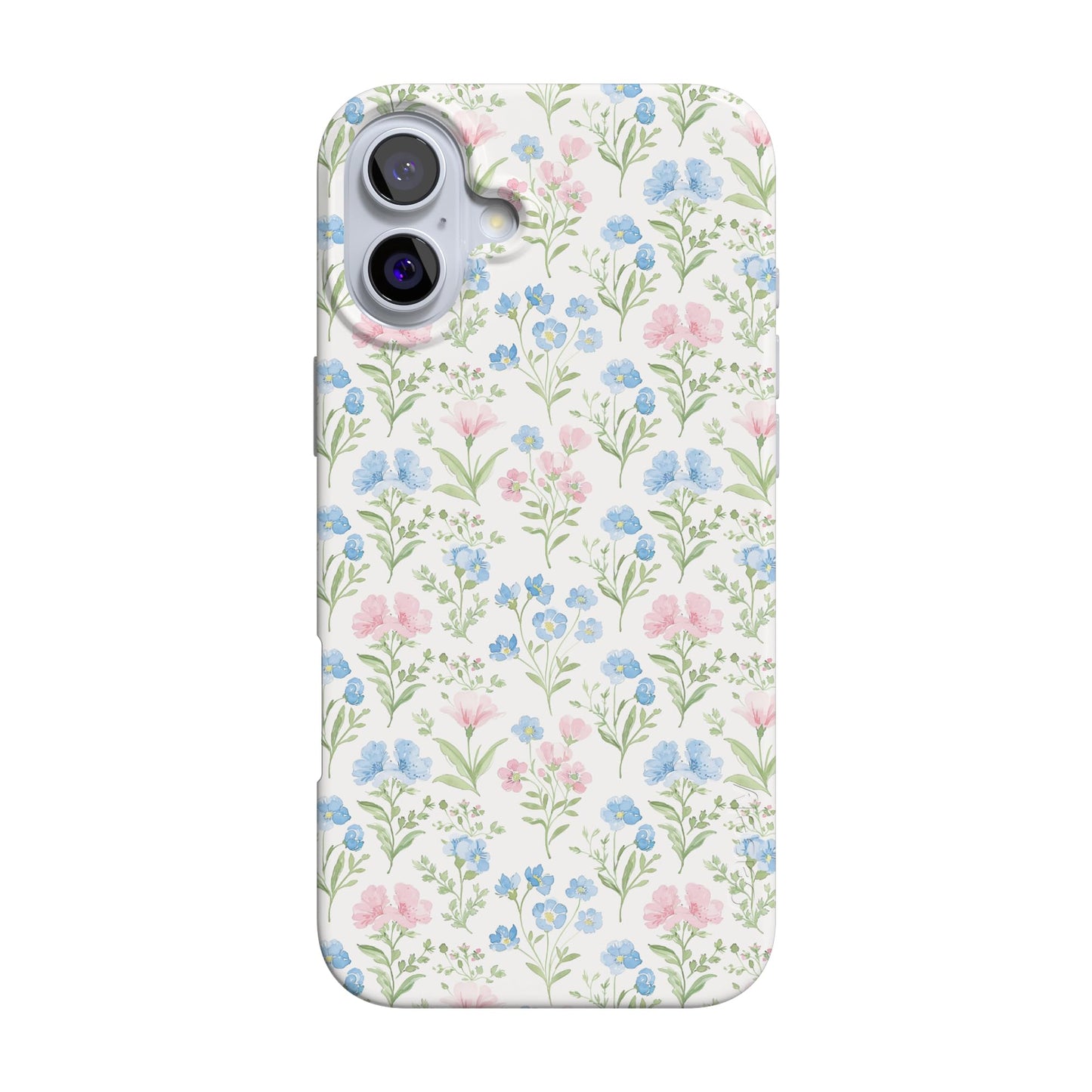 Casely iPhone 16 Case | Compatible with MagSafe | Classic Ultra-Slim Design (Sage Garden | Green Floral)
