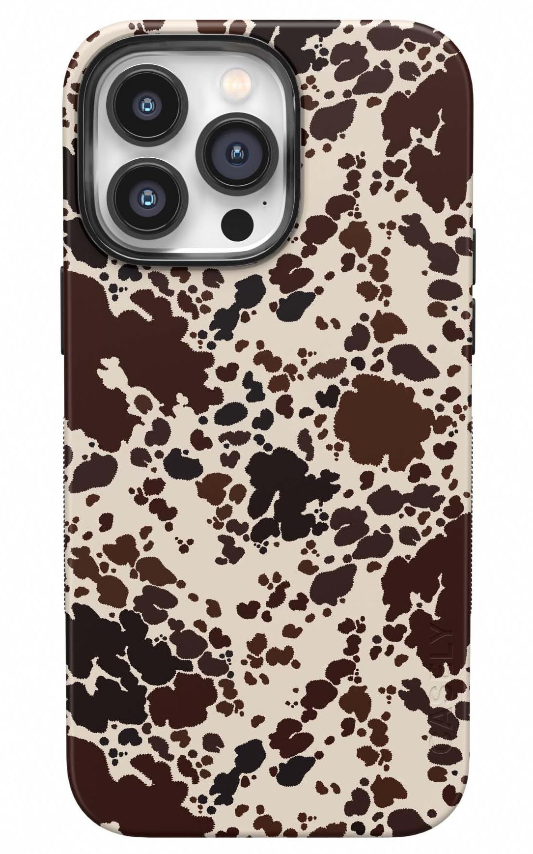Casely iPhone 14 Pro Case | Opposites Attract | Day & Night Mountains | Compatible with MagSafe | Bold Protective Design