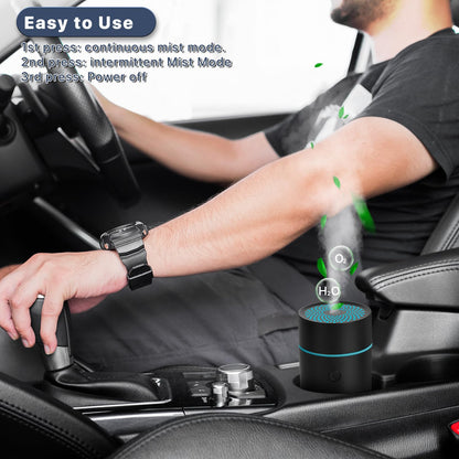 Car Fragrance diffusers, Air fresheners,USB-Powered Mini Ultrasonic Mist Humidifier Oil Diffuser for Vehicle