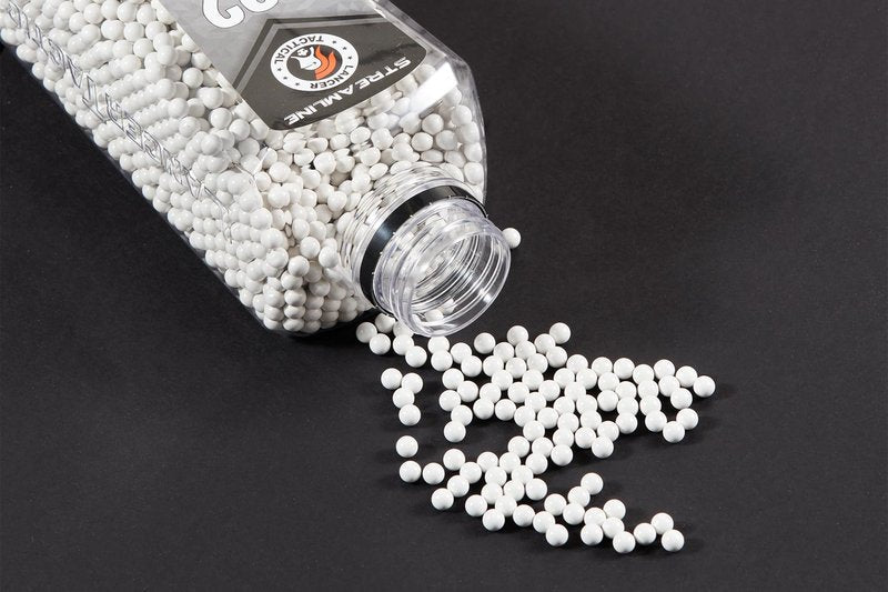 Lancer Tactical Polished Airsoft Pellets BBS 0.20g-0.32g-Competition Grade, Made in Taiwan, 5050 Count