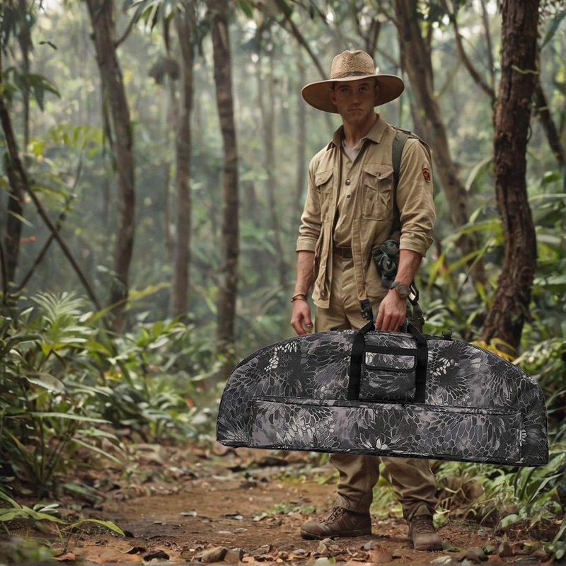 Soft Compound Bow Case - Durable Hunting Bow Bag with Adjustable Shoulder & Backpack Straps | Fits 36"/44"