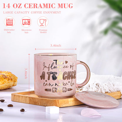 Best Friend Birthday Gifts for Women, Friendship Gifts for Women, Unique Birthday Valentines Day Gift Ideas for Her, Friends Female, Besties, BFF Ceramic Marble Coffee Mug Gift Box Printed Gold 14 oz