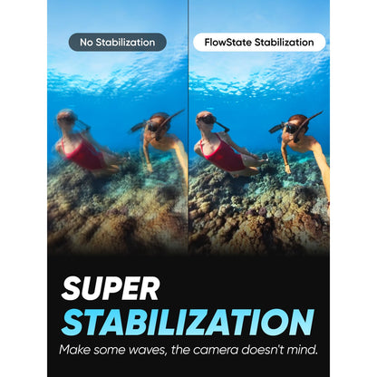 Insta360 X3 Invisible Dive Kit - Waterproof 5.7K 360 Action Camera, Dive Case, Selfie Stick, Dual 1/2" 48MP Sensors, Stabilization, 360 Horizon Lock, 4K Single-Lens, AI Editing