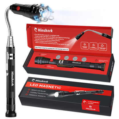 Hinshark Gifts for Men Him Dad, LED Magnetic Tool, Gadgets Birthday Secret Santa Christmas Stocking Fillers Gifts for Men Who Have Everything