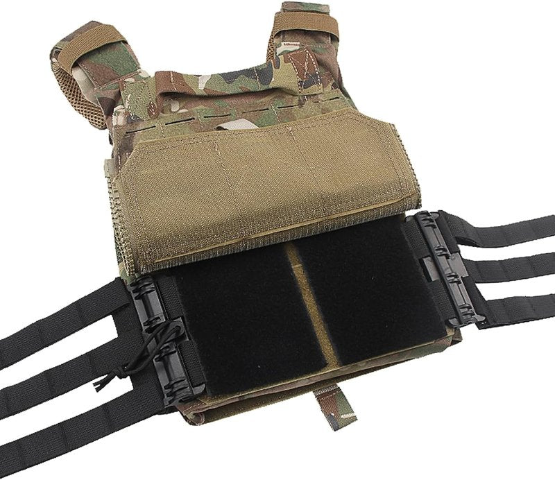 Tactical Skeletal Quick Release Cummerbund - Molle Vest Plate Carrier Strap | Adjustable Fit & Durable Design