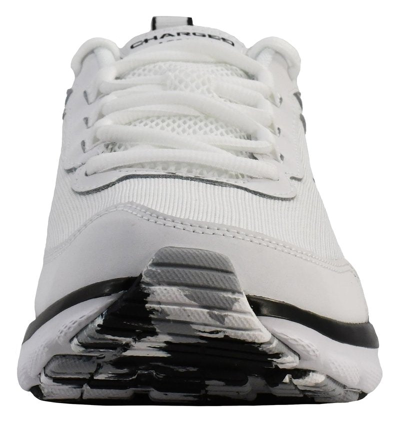 Under Armour Mens Charged Assert 9 Marble Running Shoe, White(101 Black, 10 US