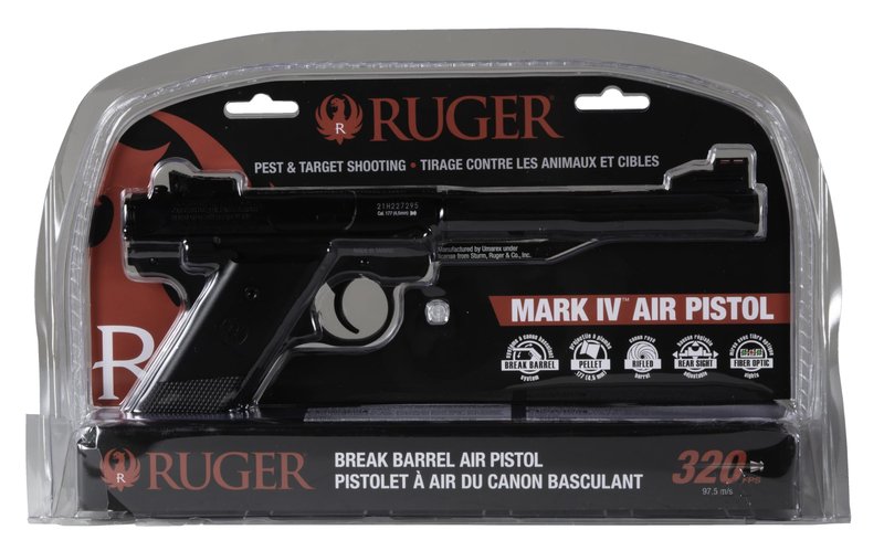 Umarex Ruger Mark IV Break Barrel .177 Caliber Pellet Air Pistol