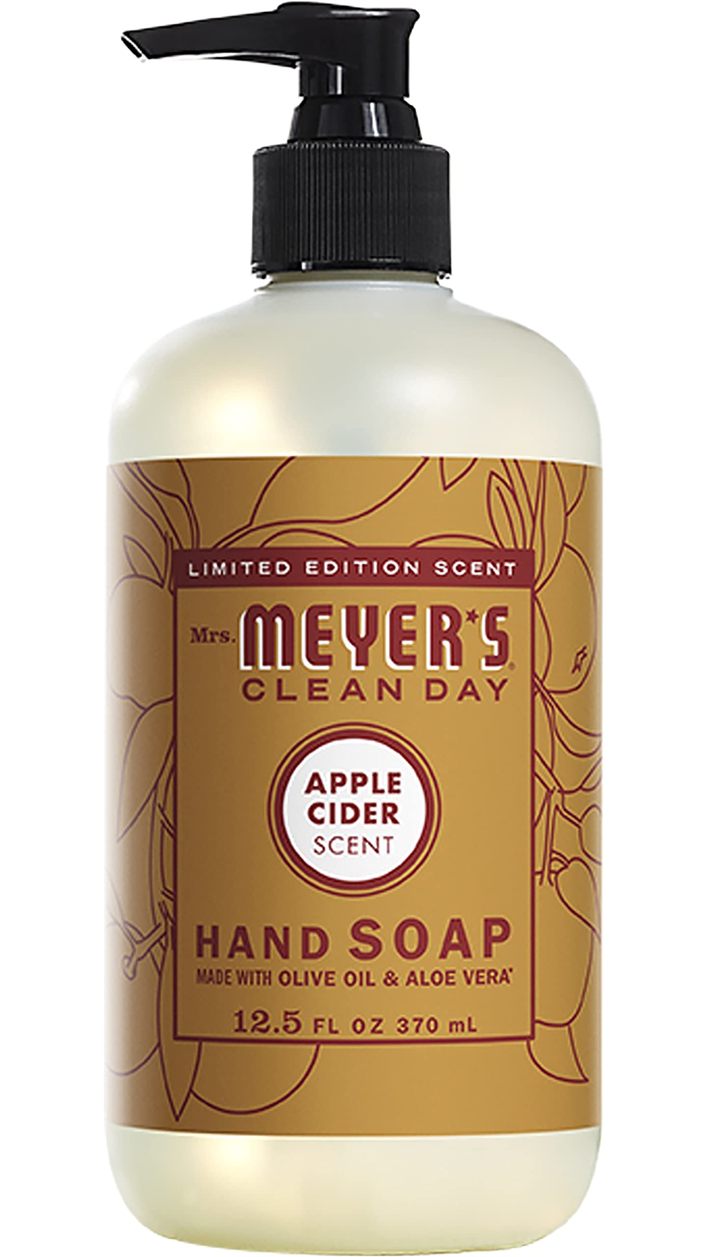Mrs. MEYER'S CLEAN DAY Hand Soap Variety Pack, 1 Apple Cider, 1 Acorn Spice, 2 CT