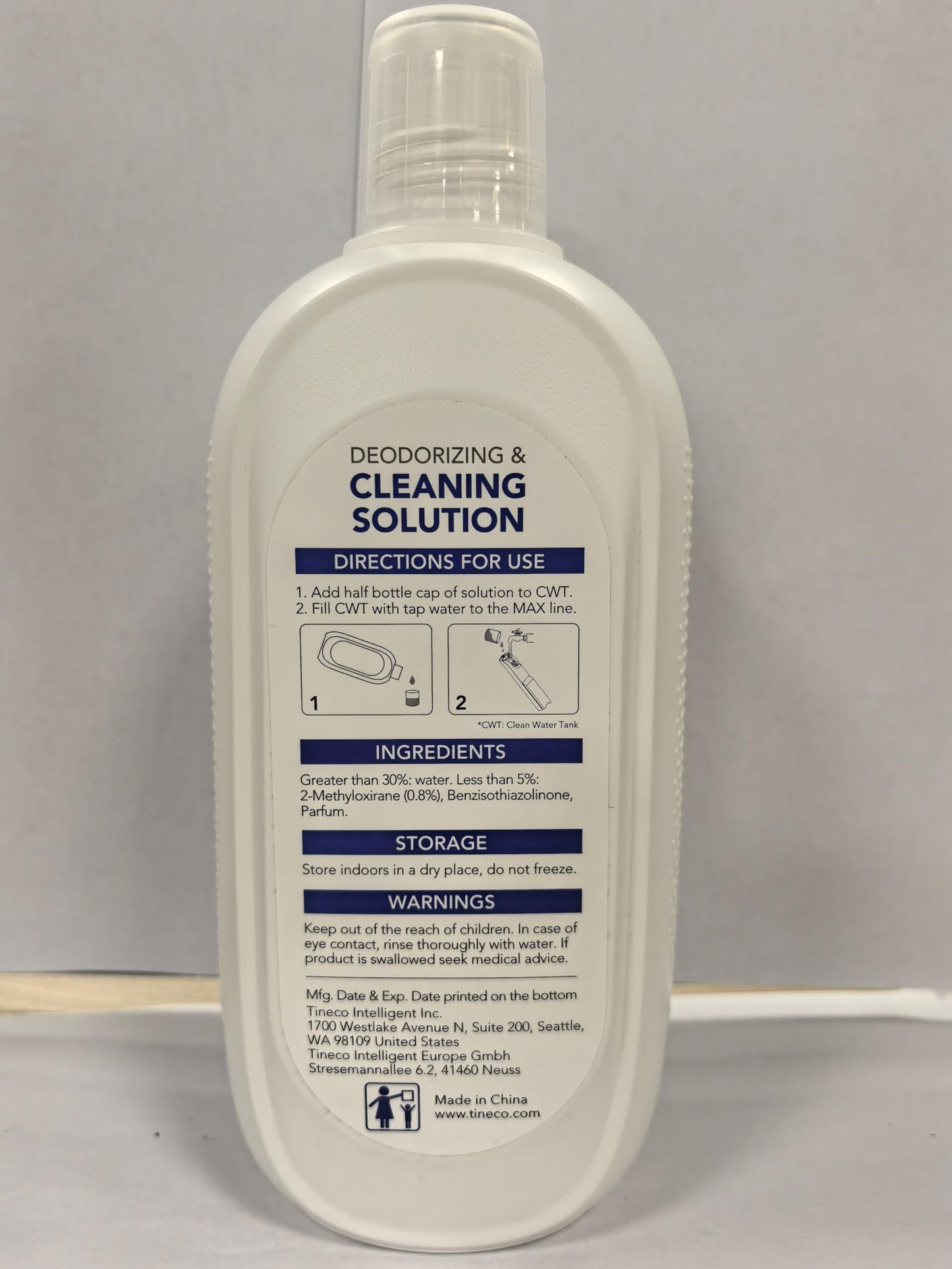 Tineco Floor Cleaning Solution 1L for iFLOOR Series (EXCEPT iFLOOR 5 Steam), FLOOR ONE S3 / S5 / S6 / S7 Series (EXCEPT S5 Steam) Wet Dry Vacuum (33.8 OZ)