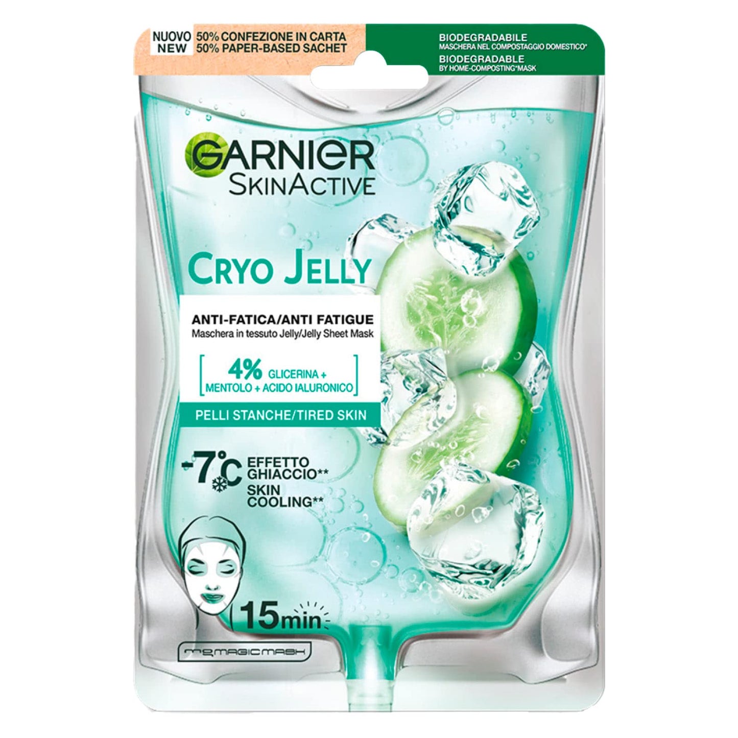 Garnier Tissue Cryo Jelly Face Mask