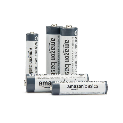 Amazon Basics 150-Pack AA Alkaline Industrial Batteries, 1.5 Volt, 5-10 Year Shelf Life