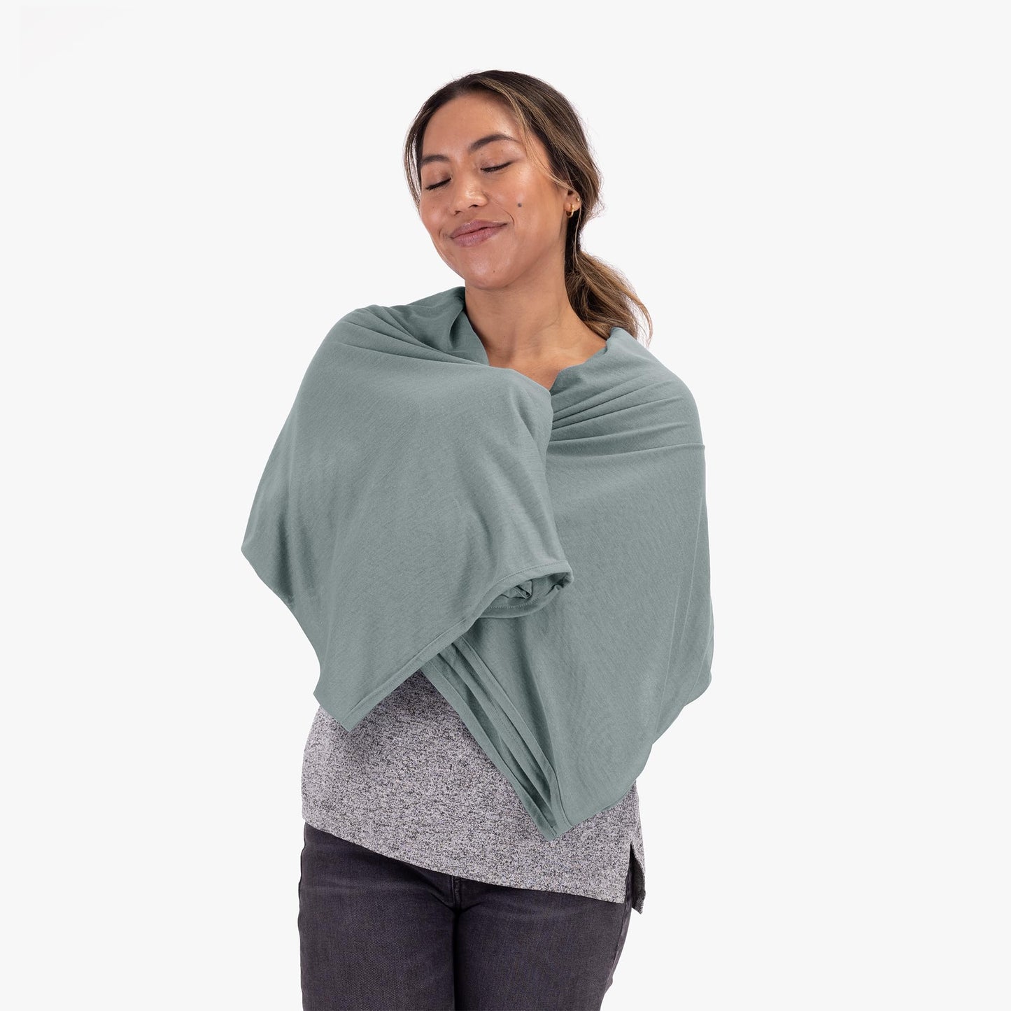 cocoon - Premium - Coolmax - Travel Blanket - Sage Green