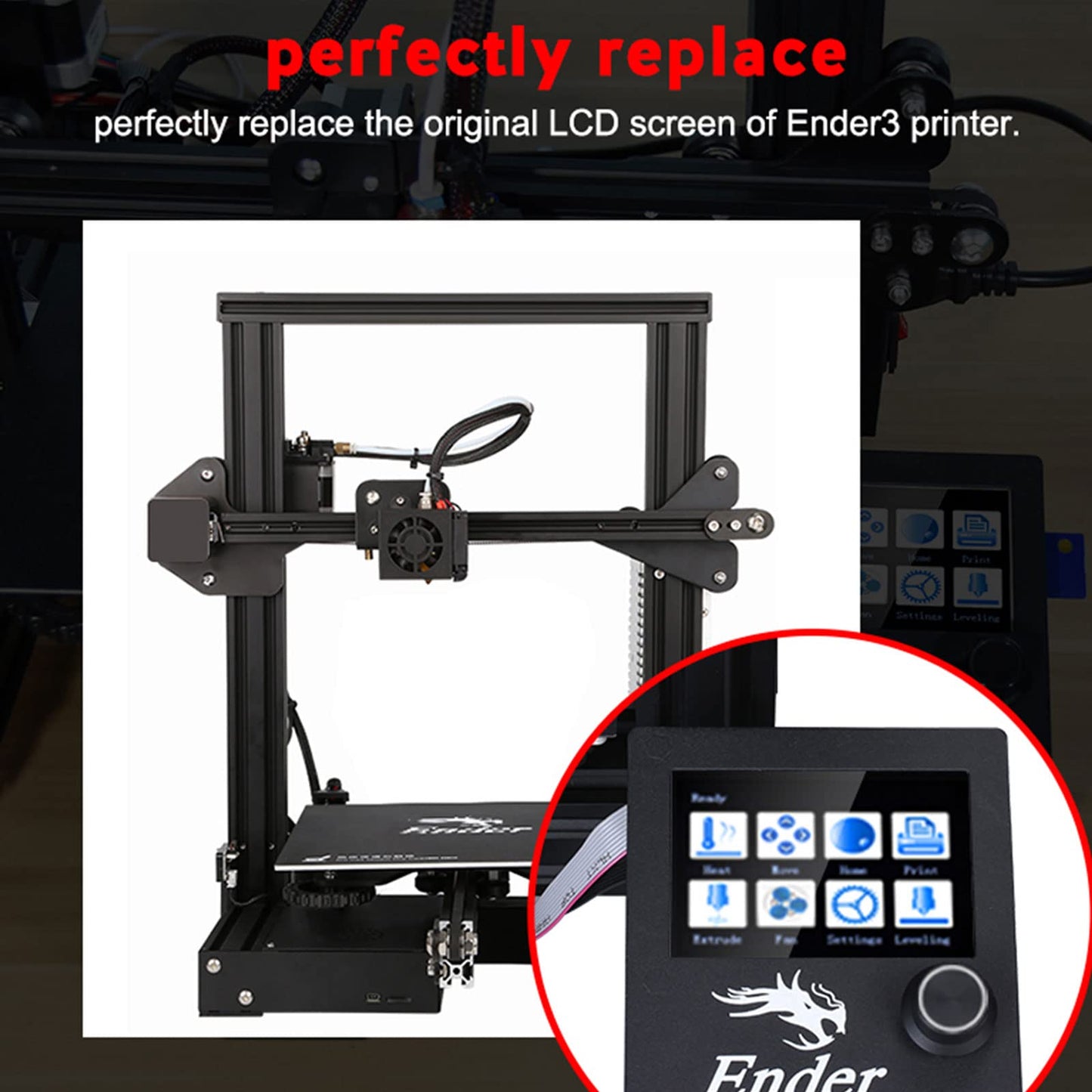 BIGTREETECH SKR Mini E3 V3.0 Control Board, with TFT35 E3 V3.0.1 Graphic Smart Display Panel Board New Upgrade 3D Printer Parts