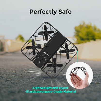 HOVERAir X1 Drone with Camera, Self-Flying Camera Drone with Follow Me Mode, Foldable Mini Drone with HDR Video Capture, Palm Takeoff, Intelligent Flight Paths, Hands-Free Control Black (Combo)