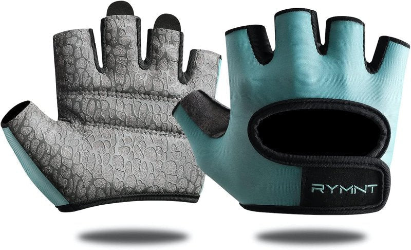 Weight Lifting Gloves - Minimalist Micro Grip Pads with Full Palm Protection | Ideal for Men & Women Gym Training