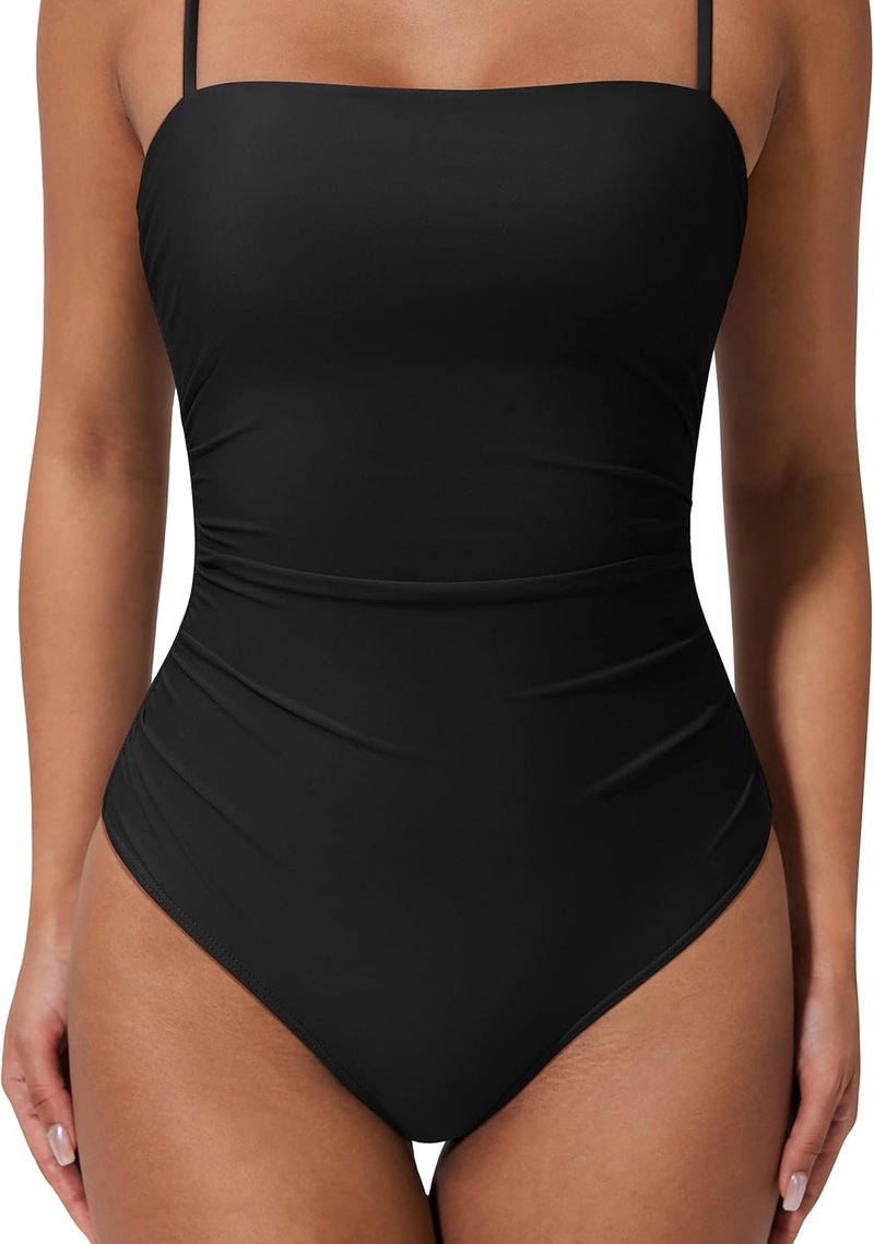 One Piece Swimsuit for Women - Sexy Tummy Control Square Neck Bathing Suit | Stylish & Comfortable