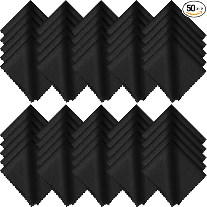 Frienda 50 Pcs Microfiber Cleaning Cloth