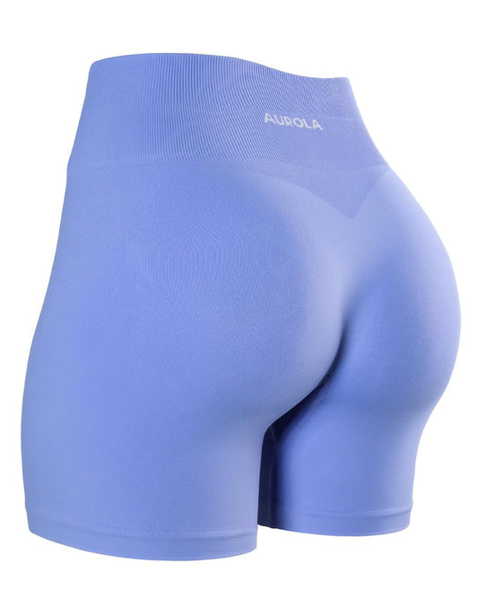 AUROLA No Scrunch Dream Shorts for Women,Seamless Workout Soft Smooth Fashion Everyday Casual Shorts,Jacaranda,M