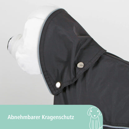 Kerbl Raincoat Manchester, Medium, Black