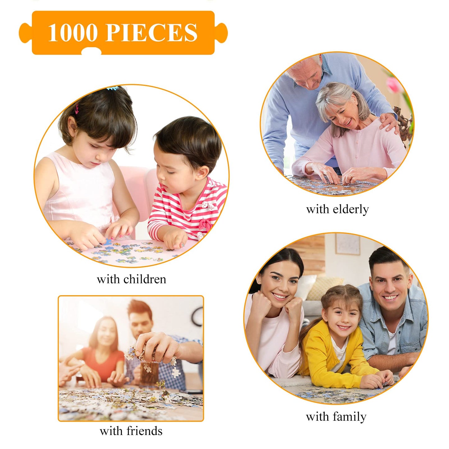 Birds and Flowers Jigsaw Puzzle 1000 Piece Landscape Jigsaw Puzzles for Adults 1000 Pieces Nature