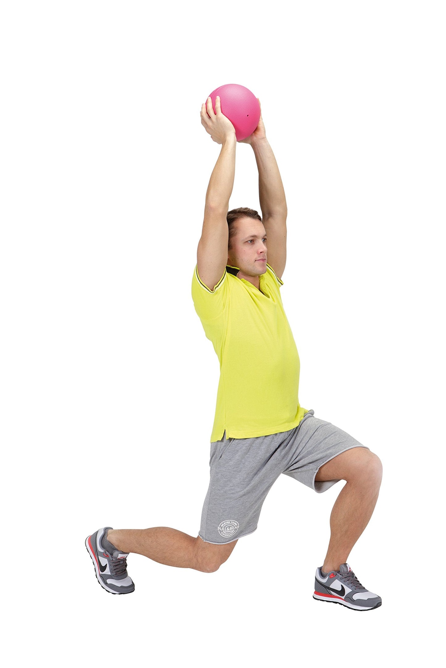 Gymnic Heavy MED 4 - Magenta Vinyl Recreational Exercise Ball