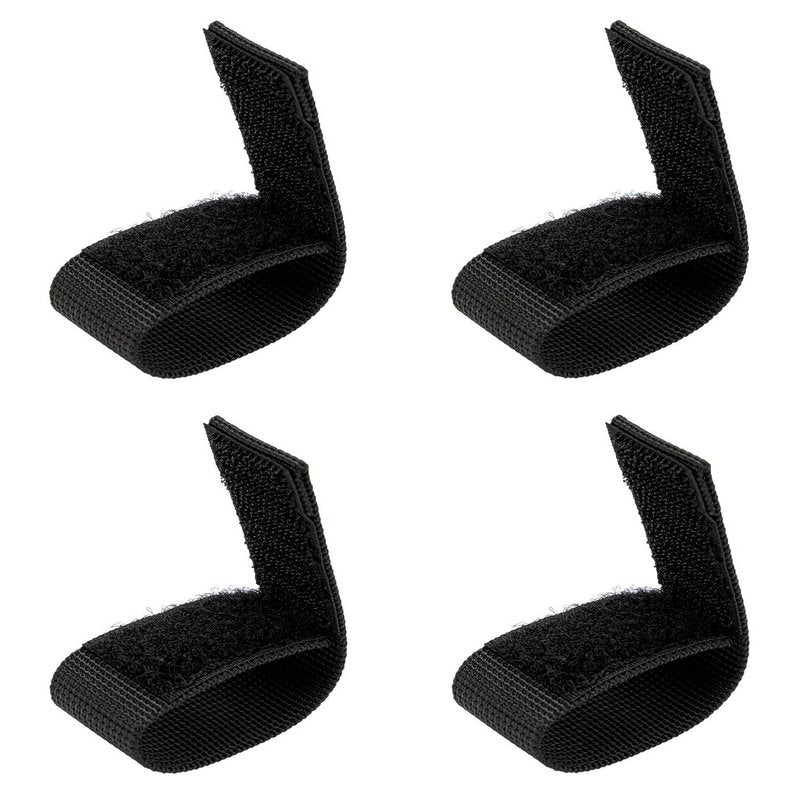 TACNEX Duty Belt Keepers w/Hook & Loop Closure for 1.25" Wide Utility Belt Loop Stays Nylon Tactical Strap Holder Retainer Police Law Enforcement Security Military Accessories NY