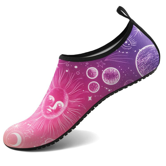 ATHMILE Water Shoes Women Men Barefoot Aqua Socks Quick-Dry for Beach Swim Pool Yoga Camping Cruise Surf Sport