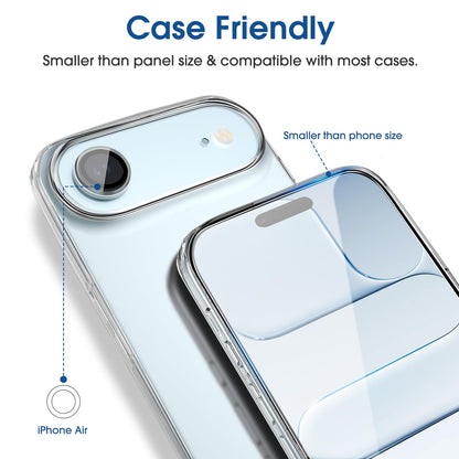 amFilm Easiest Installation OneTouch for iPhone 15 Pro Max Screen Protector [6.7 Inch] Tempered Glass + Camera Lens Protector, Auto-Alignment Tech, Bubble Free, Case Friendly, Anti-Scratch [2+2 Pack]