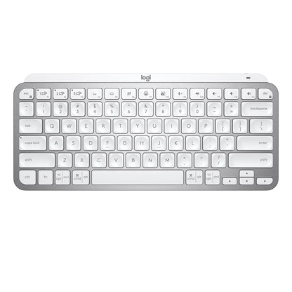 Logitech MX Keys S Wireless Keyboard, Low Profile, Fluid Precise Quiet Typing, Programmable Keys, Backlighting, Bluetooth, USB C Rechargeable, for Windows PC, Linux, Chrome, Mac - Graphite